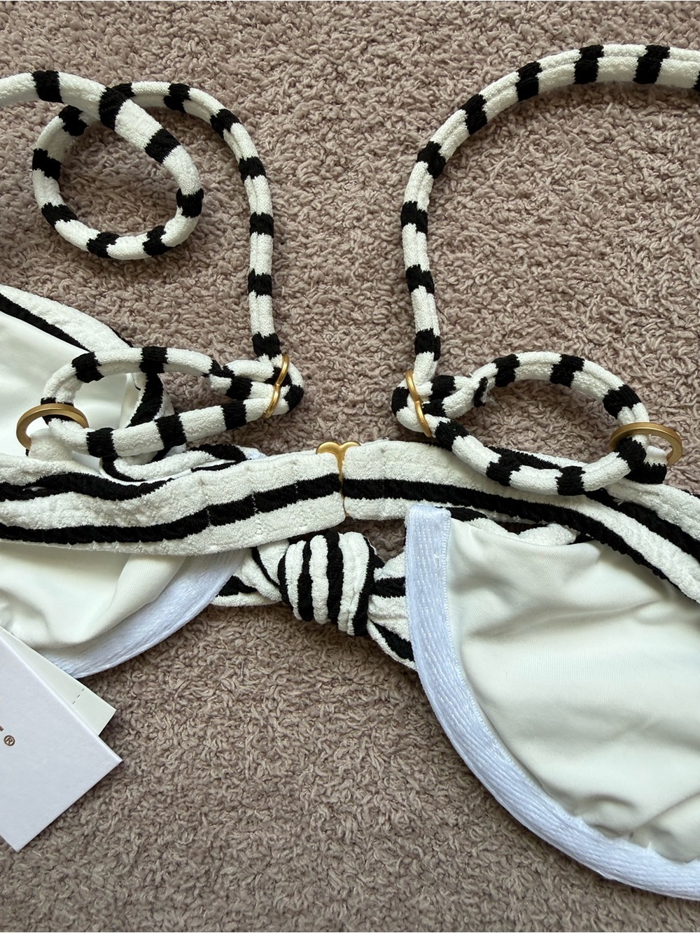 NEW - l*space x REVOLVE - SET - Tulip Top /Jack Bottom Bitsy - SAIL ALONG STRIPE - Picture 11 of 12